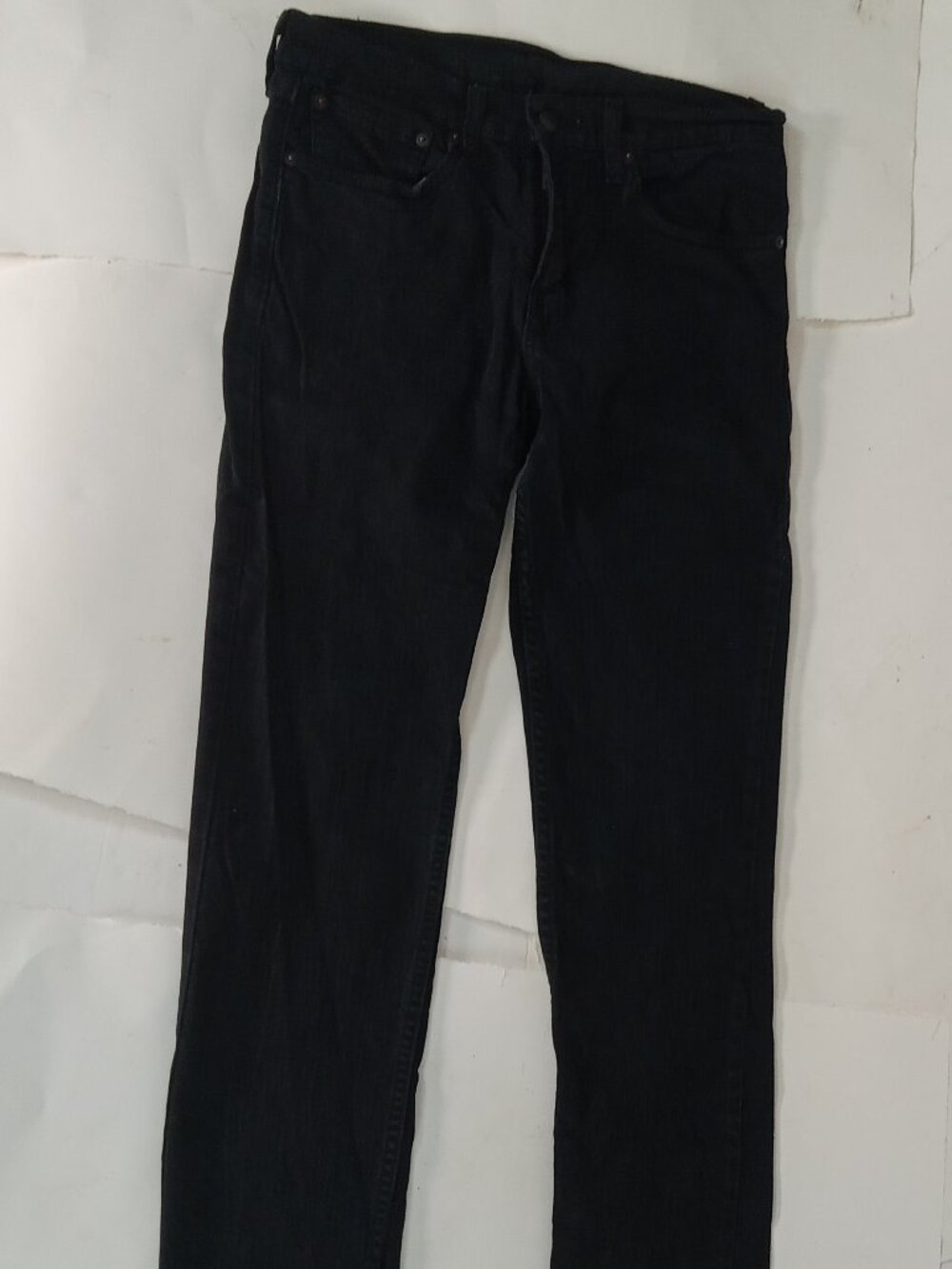 Levi’s 511 Slim Jeans Mens 31 x 34 Black Wash Stretch Denim Pants